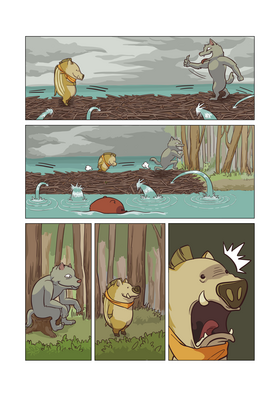 Read CAT GOAT DOG  2 Page 9 in English