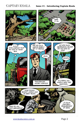 Read Captain Koala  1 Page 4 in English