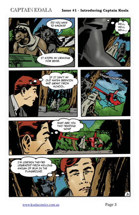 Read Captain Koala  1 Page 5 in English