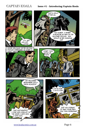 Read Captain Koala  1 Page 8 in English