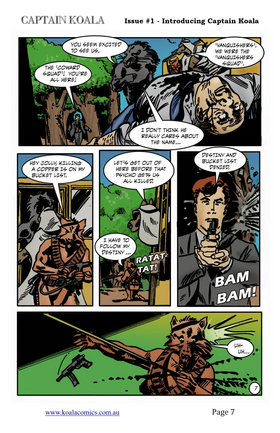 Read Captain Koala  1 Page 9 in English