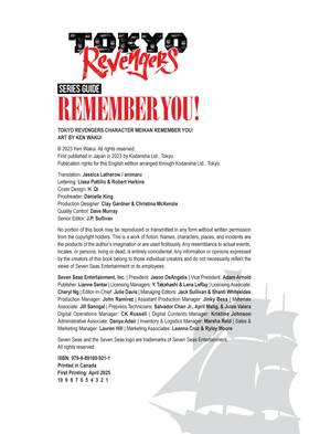 Read Tokyo Revengers Series Guide: REMEMBER YOU  1 Page 4 in English