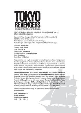 Read Tokyo Revengers: Brilliant Full Color Edition (Omnibus)  1 Page 3 in English