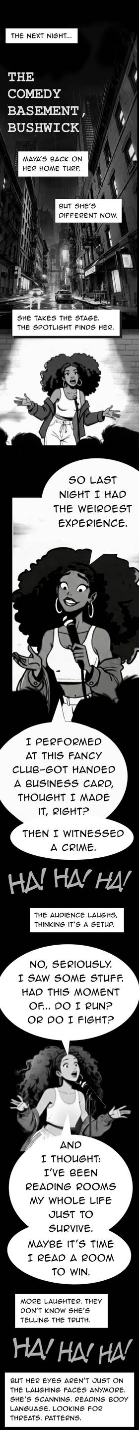 Read Maya Santos Comedy Assassin 2026  4 Page 9 in English