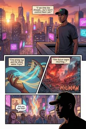 Read Threads of Tomorrow   1 Page 2 in English