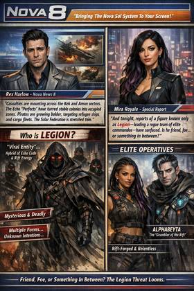 Read A Nova Sol Story-The Echo Saga Book XX Legion Returns – Old Friends and Alpha Beyta  1 Page 2 in English