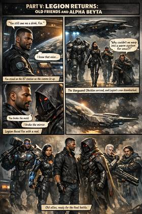 Read A Nova Sol Story-The Echo Saga Book XX Legion Returns – Old Friends and Alpha Beyta  1 Page 3 in English