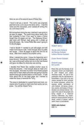 Read Robot Sex #2  1 Page 2 in English