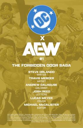 Read DC x AEW (2026)  1 Page 4 in English