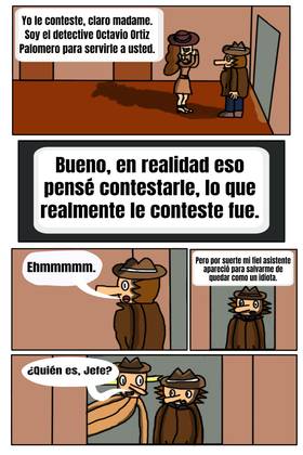 Read Octavio Ortiz Palomero Detective Privado  3 Page 3 in Spanish