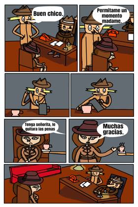 Read Octavio Ortiz Palomero Detective Privado  4 Page 4 in Spanish