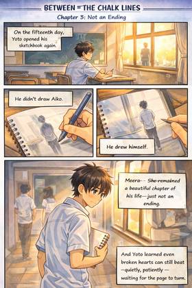 Read Between = the Chalk Lines  1 Page 8 in English
