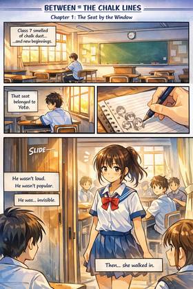 Read Between = the Chalk Lines  1 Page 4 in English