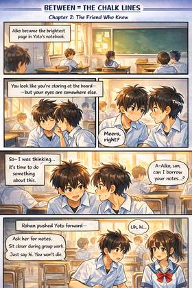 Read Between = the Chalk Lines  1 Page 5 in English