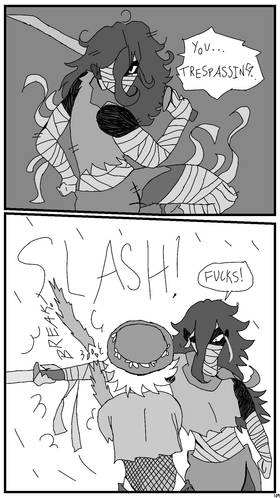 Read Dead Or Alive?! (Webcomic)  7 Page 6 in English