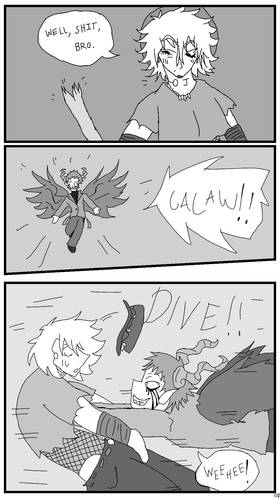 Read Dead Or Alive?! (Webcomic)  7 Page 7 in English
