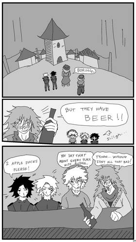Read Dead Or Alive?! (Webcomic)  8 Page 10 in English