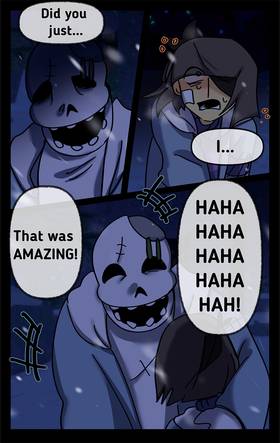 Read Undertale: Uncanny  18 Page 1 in English