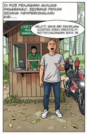 Read Asal Usul Priangan Superhero Indonesia  1 Page 1 in Indonesian