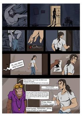 Read Planet of the Apes: The Fall  1 Page 3 in English