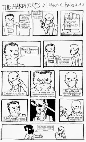 Read THE HARDCORES 2: HECTIC BOOGALOO  1 Page 1 in English