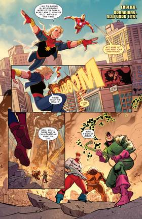 Read Captain Marvel: Dark Past (2026)  1 Page 9 in English