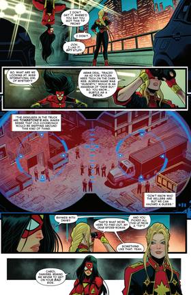 Read Captain Marvel: Dark Past (2026)  3 Page 4 in English