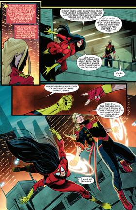 Read Captain Marvel: Dark Past (2026)  3 Page 5 in English