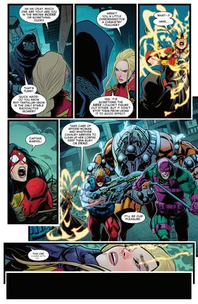 Read Captain Marvel: Dark Past (2026)  3 Page 8 in English