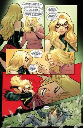 Read Captain Marvel: Dark Past (2026)  4 Page 10 in English