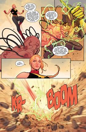 Read Captain Marvel: Dark Past (2026)  5 Page 8 in English