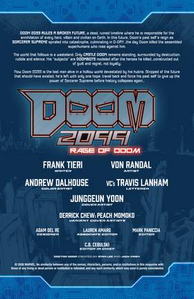 Read Doom 2099: Rage Of Doom (2026)  1 Page 3 in English