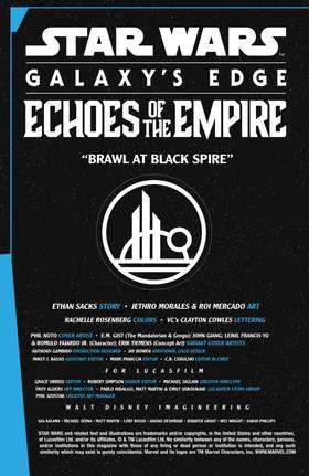 Read Star Wars: Galaxy's Edge - Echoes Of The Empire (2026)  1 Page 2 in English