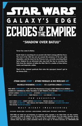 Read Star Wars: Galaxy's Edge - Echoes Of The Empire (2026)  2 Page 2 in English