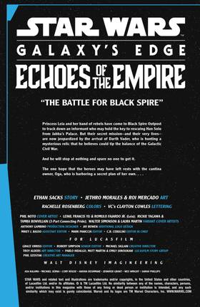 Read Star Wars: Galaxy's Edge - Echoes Of The Empire (2026)  3 Page 2 in English