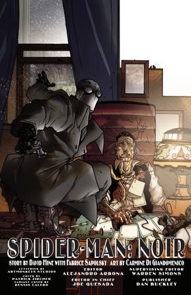 Read Spider-Man Noir (2008)  1 Page 4 in English