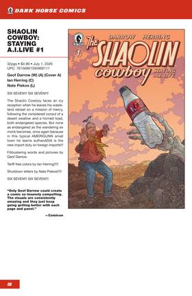 Read Dark Horse Previews Catalog  4 Page 8 in English