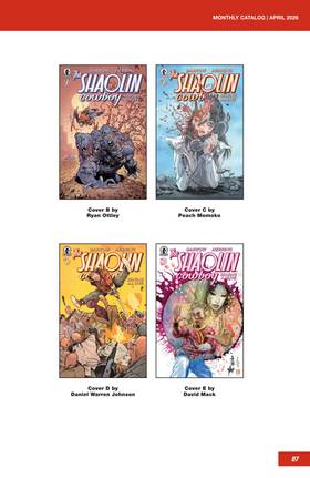 Read Dark Horse Previews Catalog  4 Page 9 in English