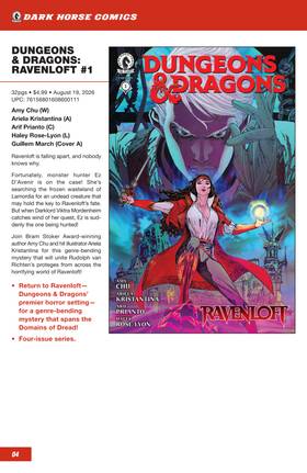 Read Dark Horse Previews Catalog  5 Page 4 in English