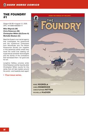Read Dark Horse Previews Catalog  5 Page 6 in English