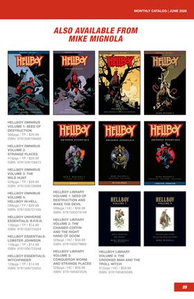 Read Dark Horse Previews Catalog  6 Page 9 in English