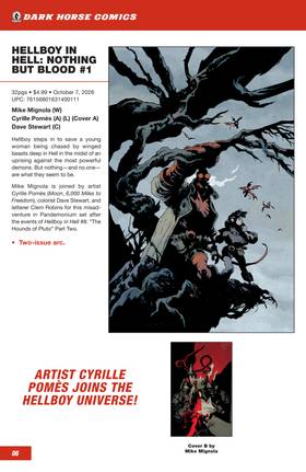 Read Dark Horse Previews Catalog  7 Page 6 in English