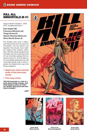 Read Dark Horse Previews Catalog  7 Page 10 in English