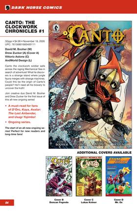 Read Dark Horse Previews Catalog  8 Page 4 in English