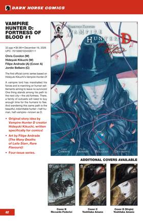 Read Dark Horse Previews Catalog  9 Page 2 in English
