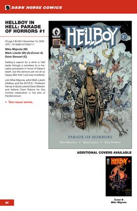 Read Dark Horse Previews Catalog  9 Page 4 in English