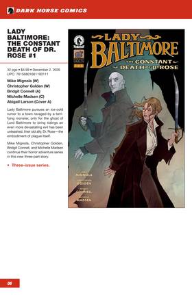 Read Dark Horse Previews Catalog  9 Page 6 in English