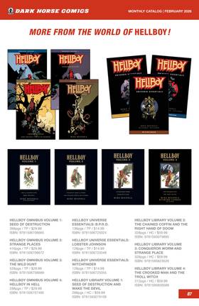 Read Dark Horse Previews Catalog  2 Page 7 in English