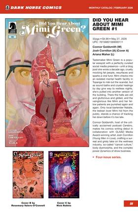Read Dark Horse Previews Catalog  2 Page 8 in English