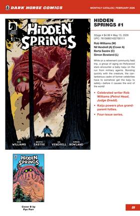 Read Dark Horse Previews Catalog  2 Page 9 in English